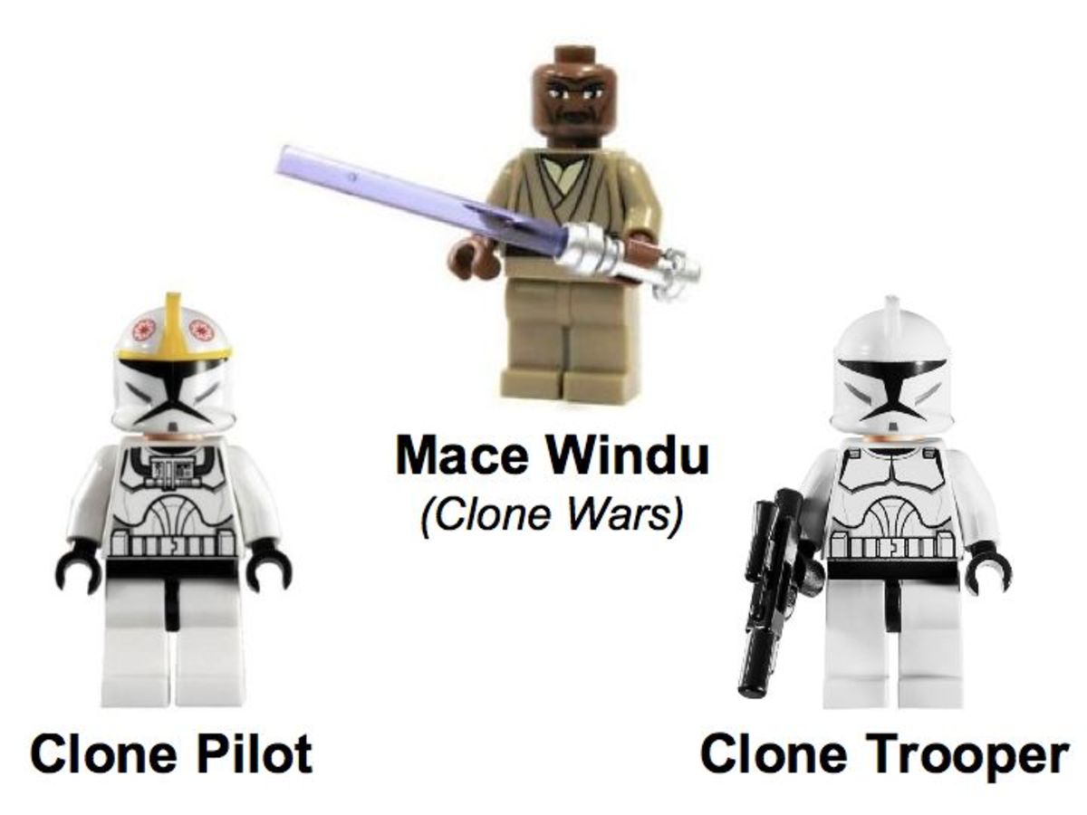 LEGO STAR WARS FIGUREN # CLONE TROOPER AUS SET 7675-8019 8098-10195 # =TOP 