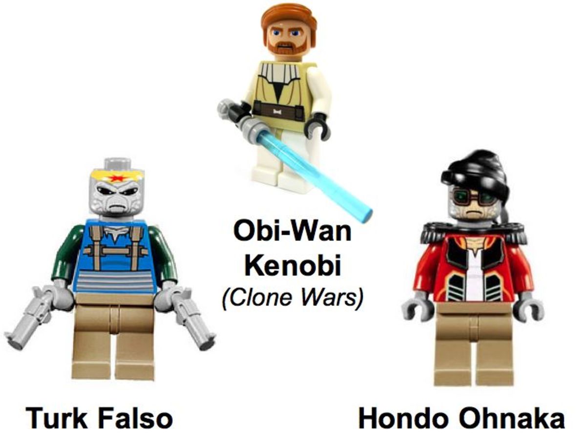 LEGO Star Wars Pirate Tank 7753 Minifigures