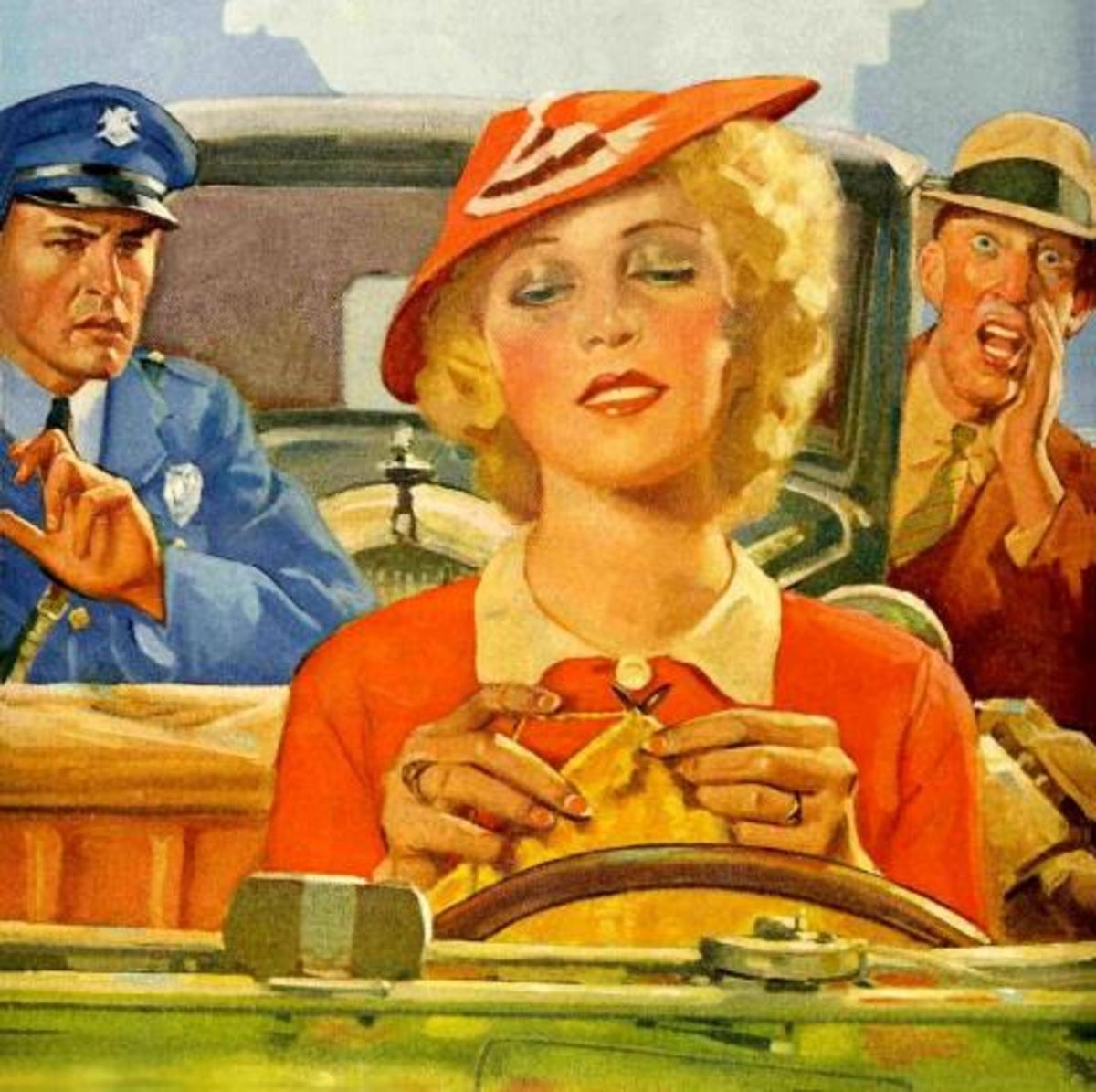 The Backseat Driver ~ a Micro-Poem