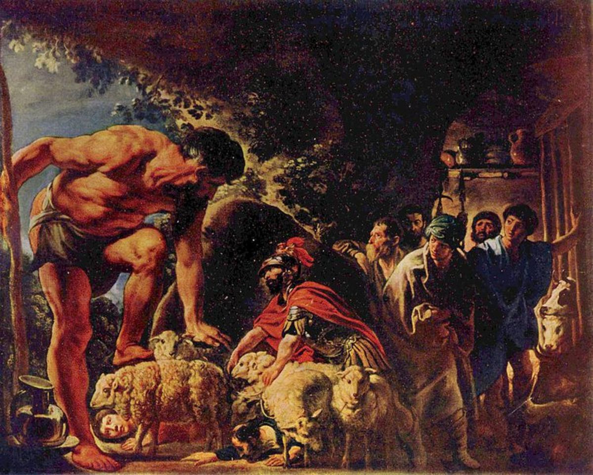 Odysseus and Polyphemus