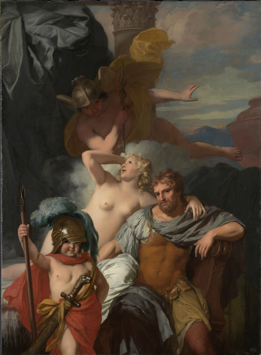 Hermes Orders Calypso to Release His Great Grandson Odysseus