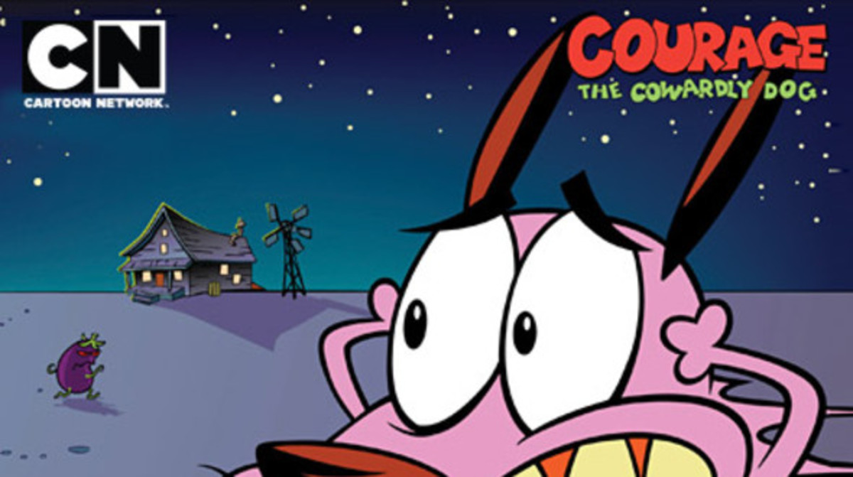 "Courage the Cowardly Dog", Cartoon Network: November 12th, 1999 - November 22nd, 2002