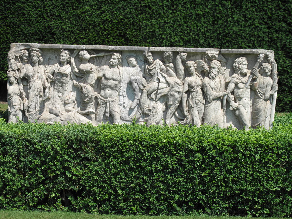 sculpture in the gardens