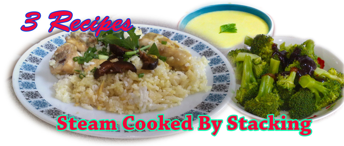 Stacking In Steam Cooking Cooks A Complete Meal Fast And Easy - HubPages