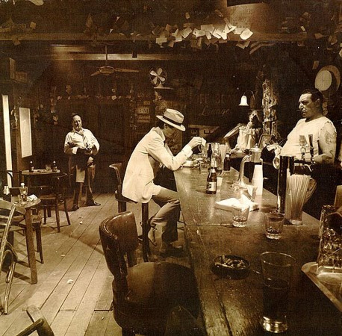Led Zeppelin "In Through the Out Door" Back Cover A