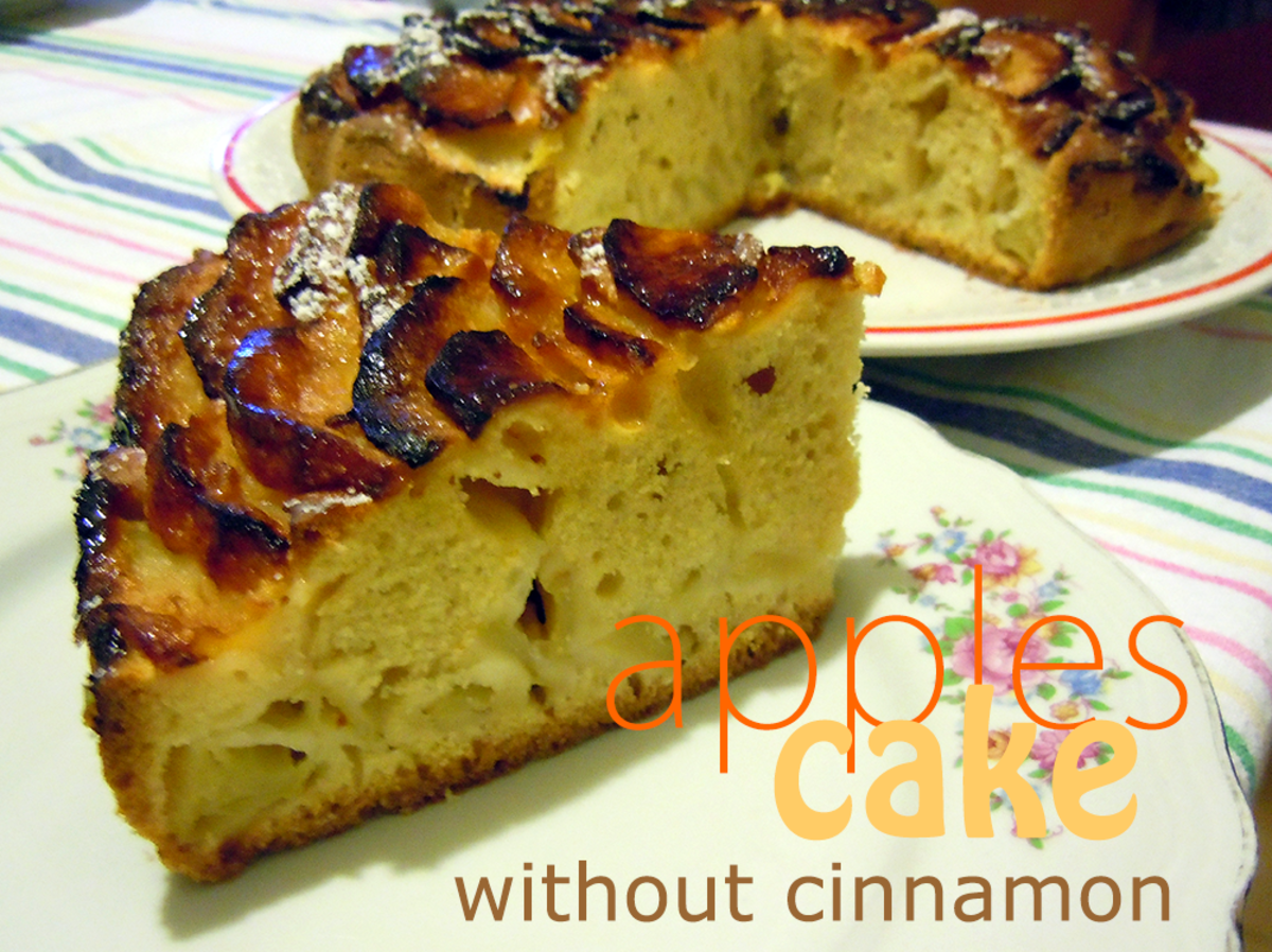 Apples Cake Recipe (without cinnamon)