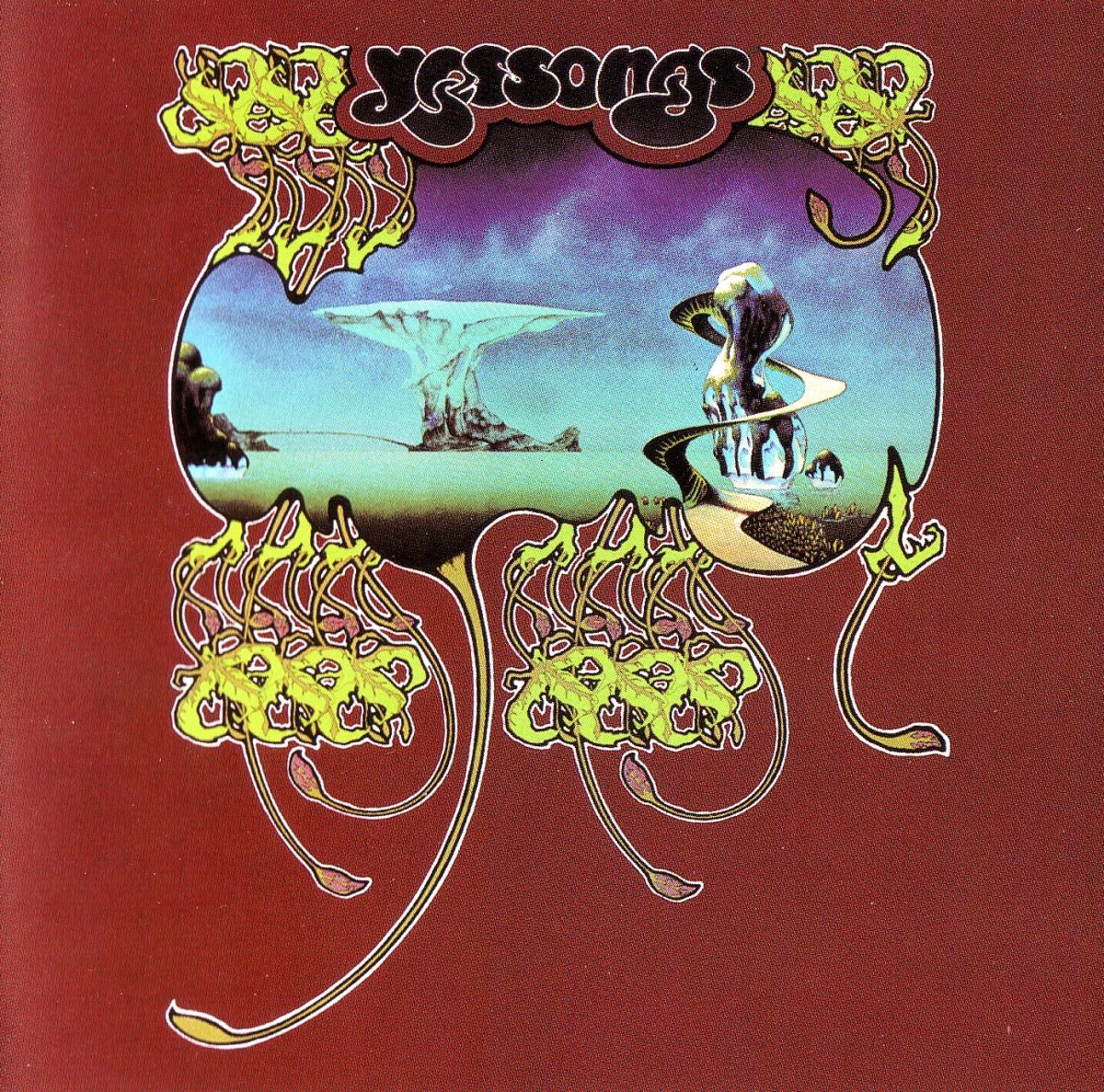 Yes "Yessongs" Atlantic Records SD 3-100  12" 3 LP Vinyl Record Set, US Pressing (1973) Tri-Fold Album Cover Art & Design by Roger Dean
