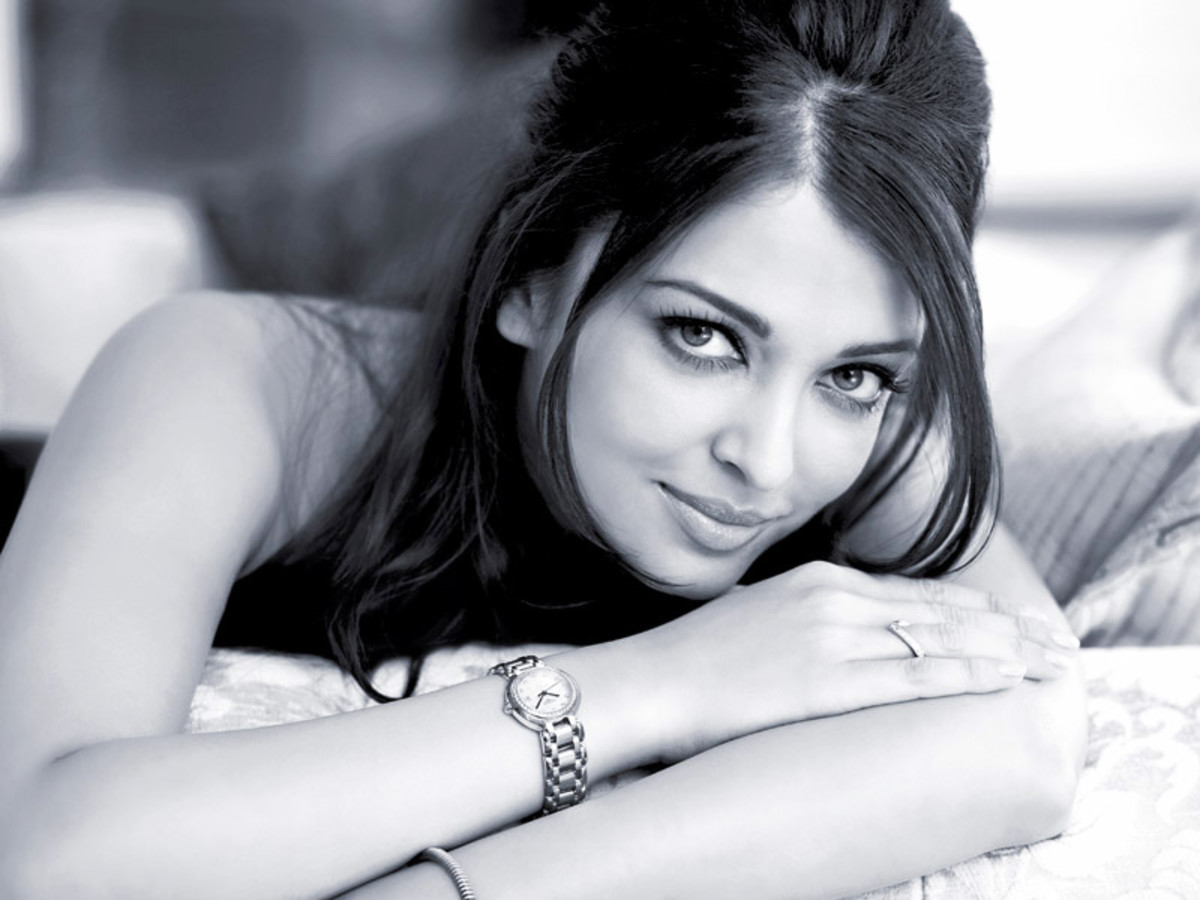 Aishwarya Rai in a watch endorsement