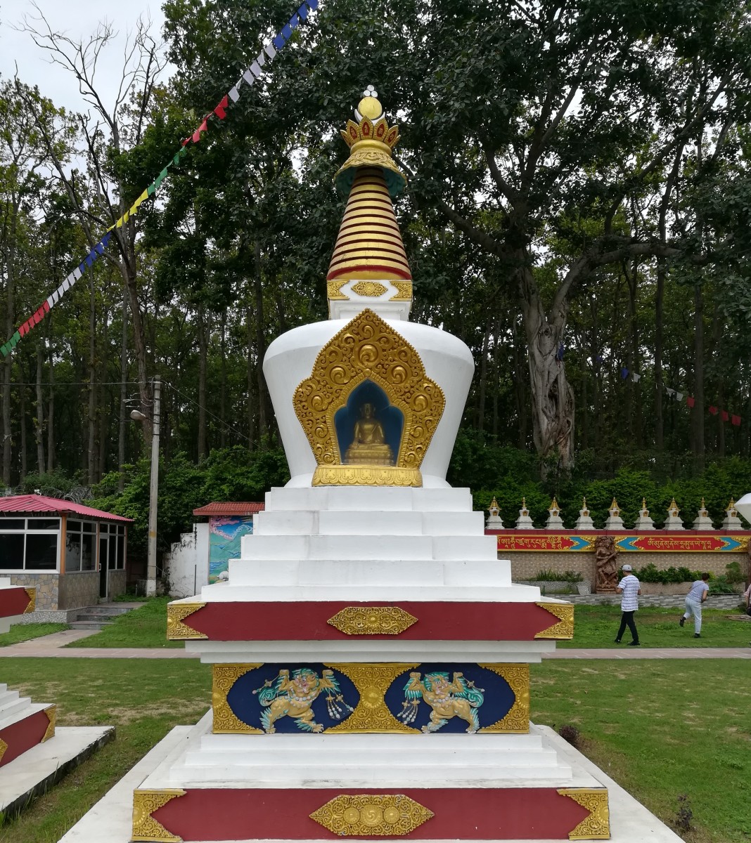 Tibetan Buddhism - Stupas Depicting Major Events In The Life Of The ...