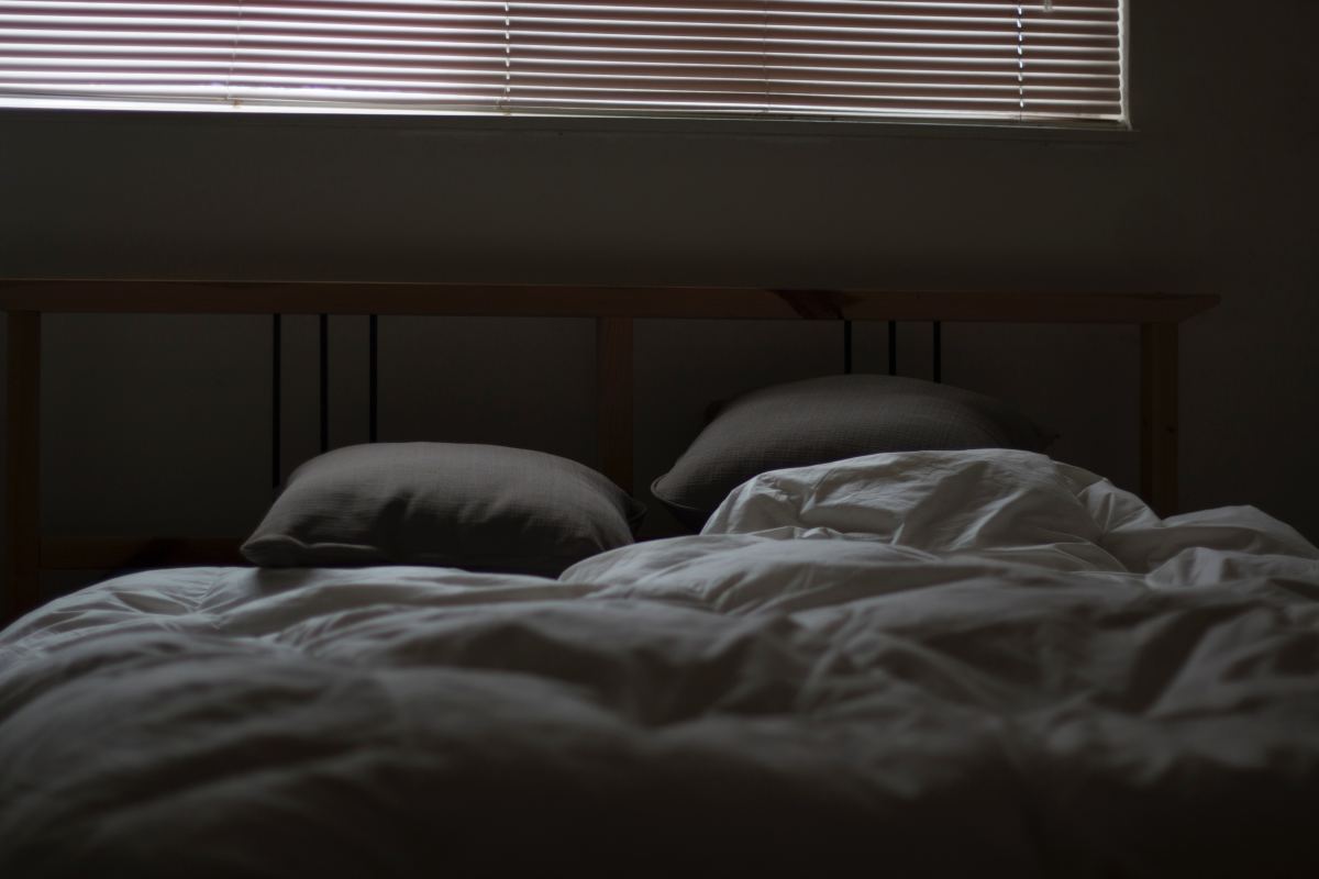 Bed at Night (Photo by Quin Stevenson on Unsplash) 