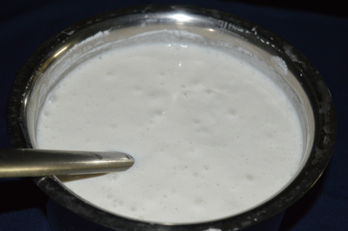 The Dosa batter