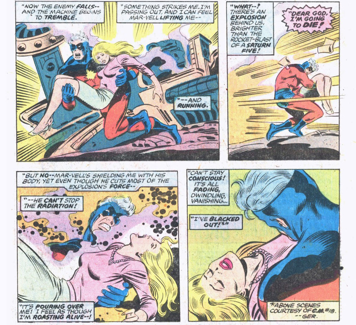 Origin of Ms. Marvel in Ms. Marvel #2