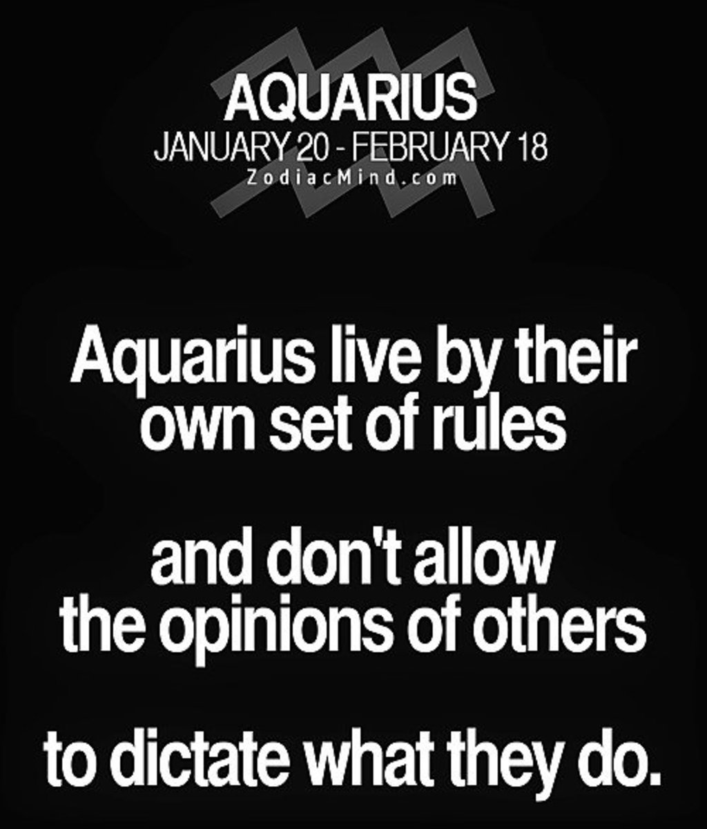 Know aquarius to things about 6 Major