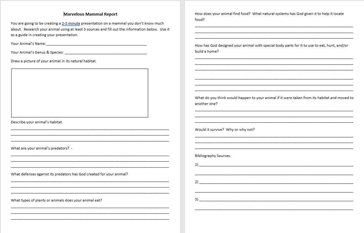 This set of worksheets is based on the project posted at https://www.carman.k12.mi.us/site/Default.aspx?PageID=2407 .