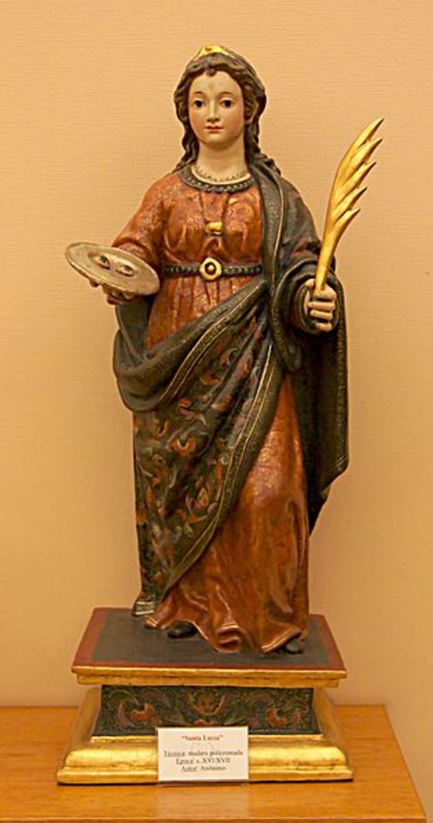 Statue of Saint Lucy