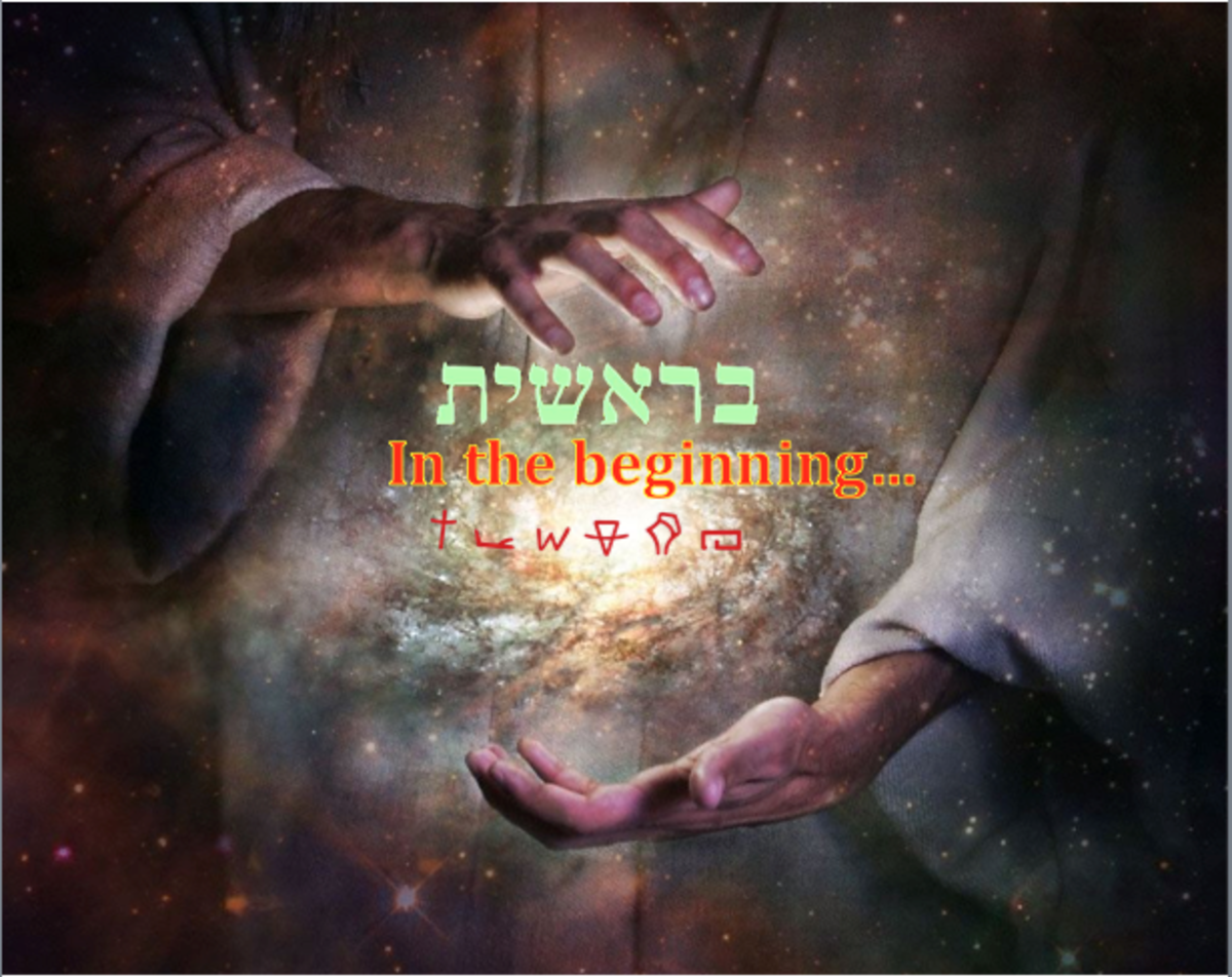 6 Hebrew, Prophetic Pictograms 