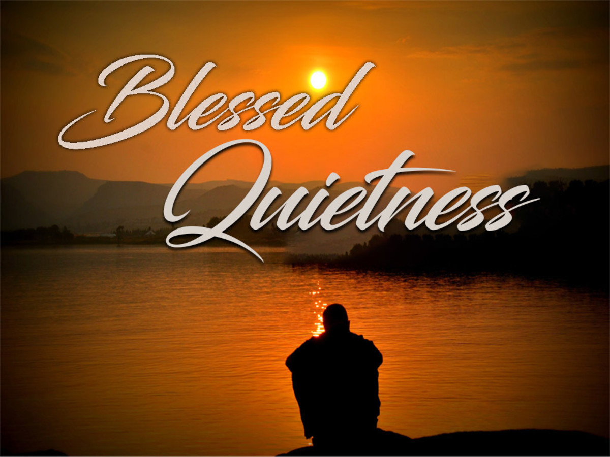 Blessed Quietness, Holy Quietness, Blessed Assurance In My Soul