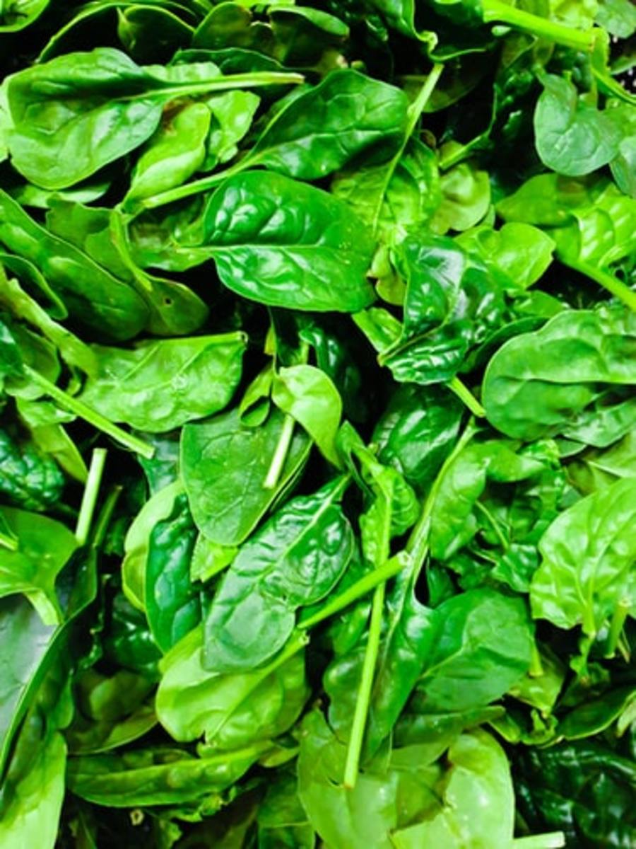 Spinach - an Excellent Hair Growing Vegetable