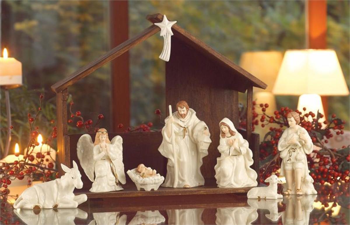 Belleek Nativity Set
