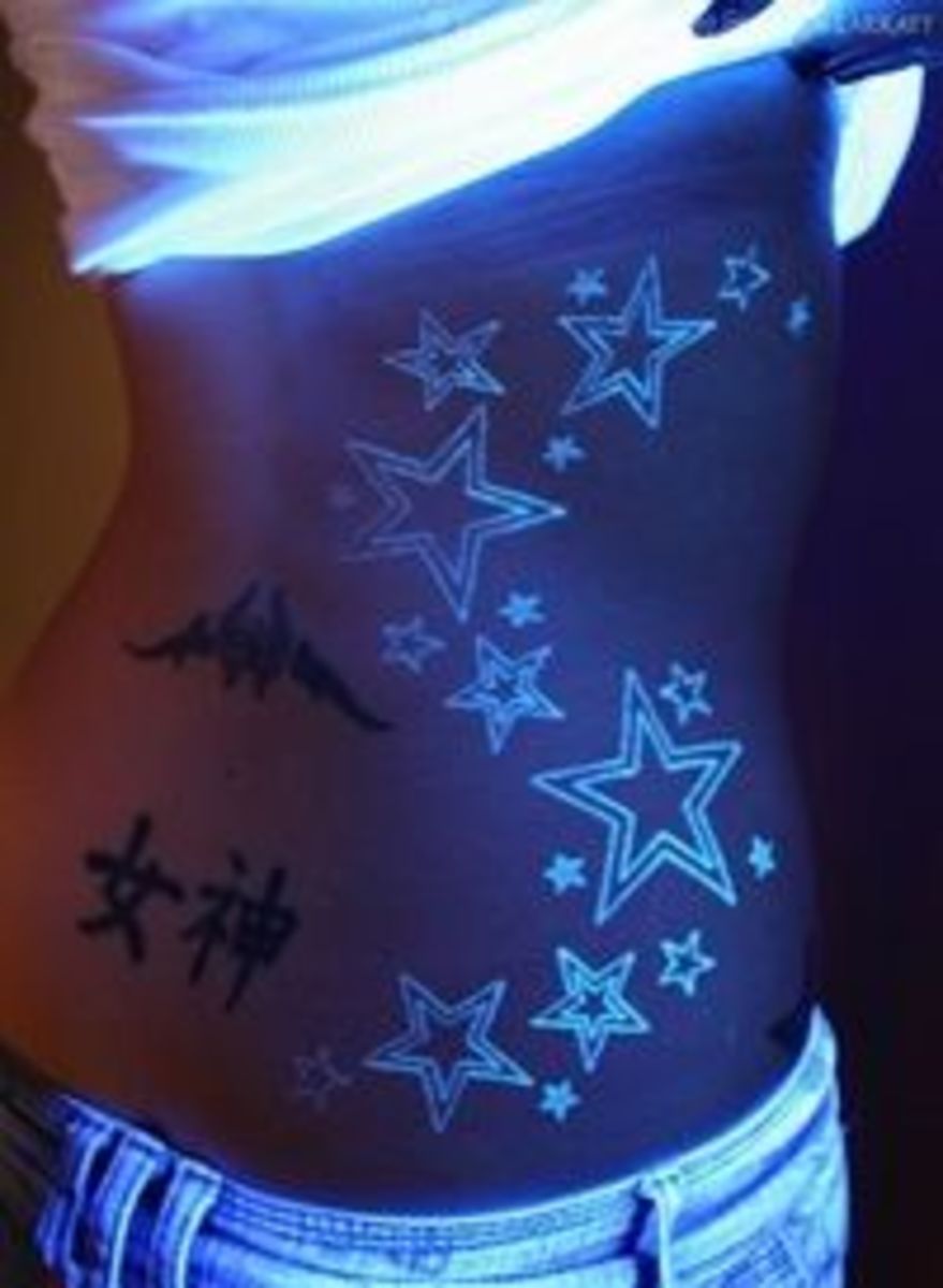 UV Tattoos - Want A Black Light Tattoo?