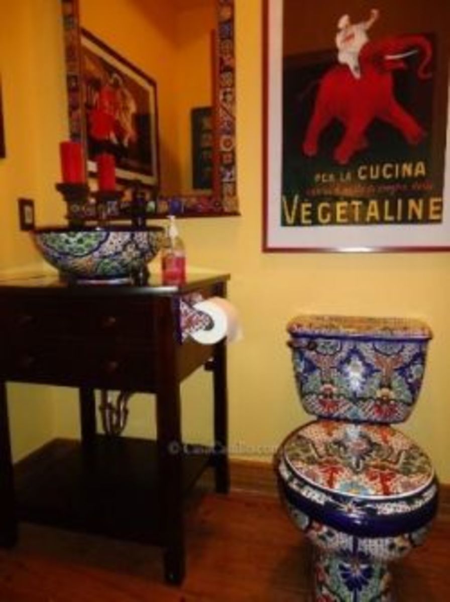 Amazing Mexican Talavera Toilets in Stunning Vibrant Colors HubPages