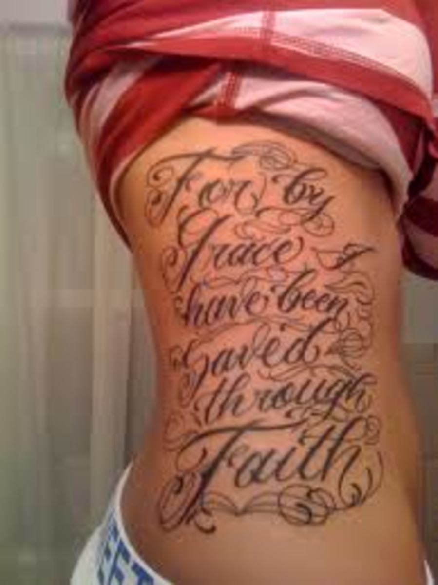 faith quote tattoos
