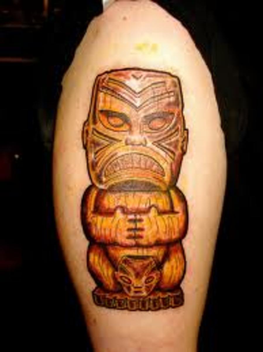 Полинезийский Бог Тики