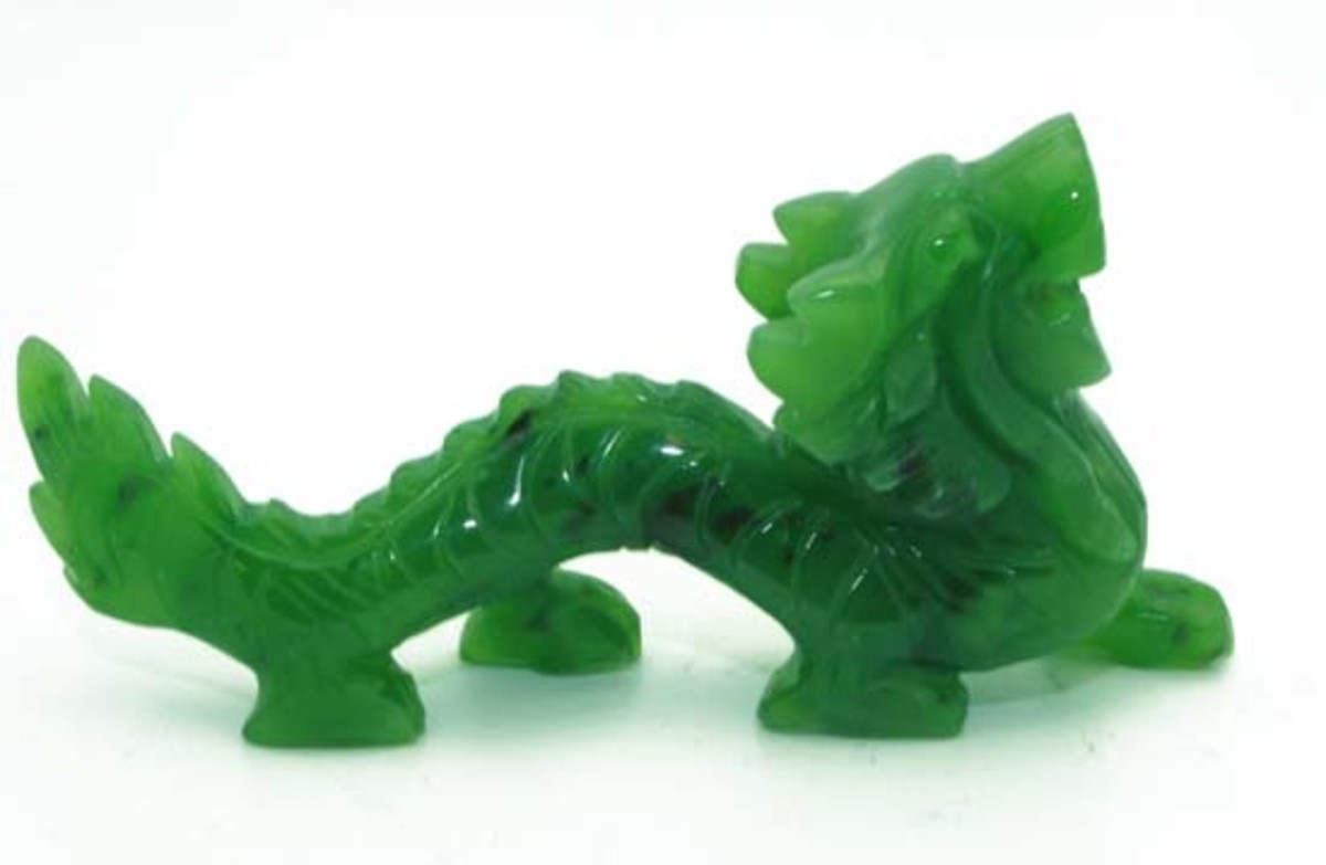 A Jade Dragon