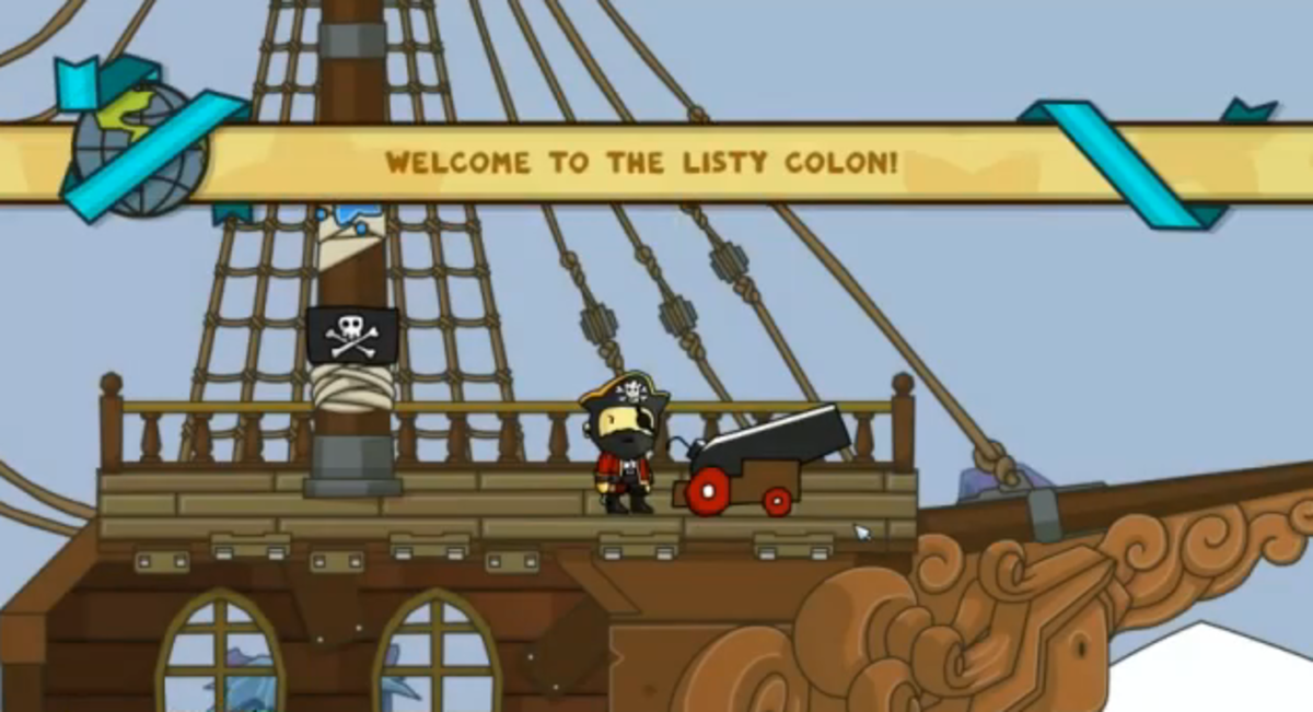 scribblenauts-unlimited-walkthrough-bullet-point-bayou-and-the-listy-colon