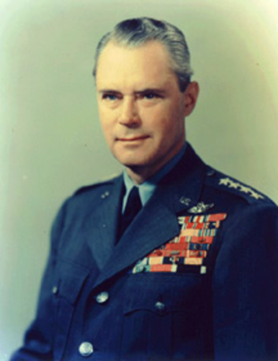 General Hoyt Vandenberg, decorated Air Force officer and founder of Project Grudge.