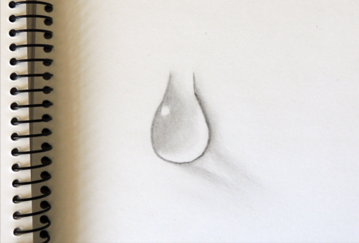 How to Draw a Water Drop  Steps to Create a Realistic Water Droplet