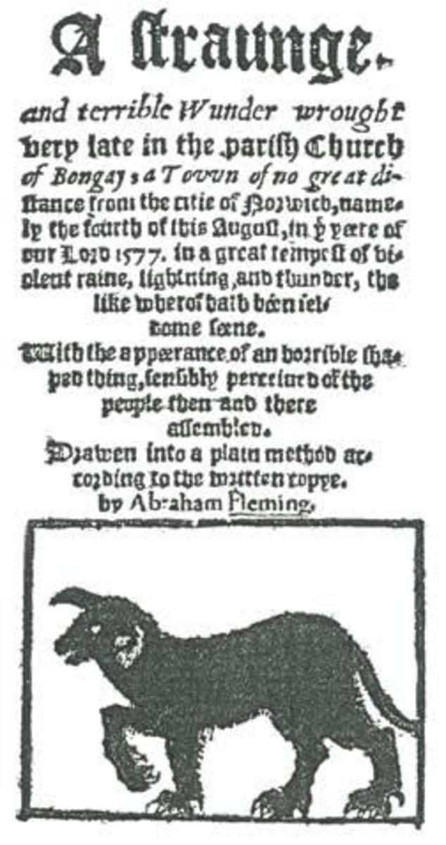 Black Shuck and Other Ghostly Hounds of England