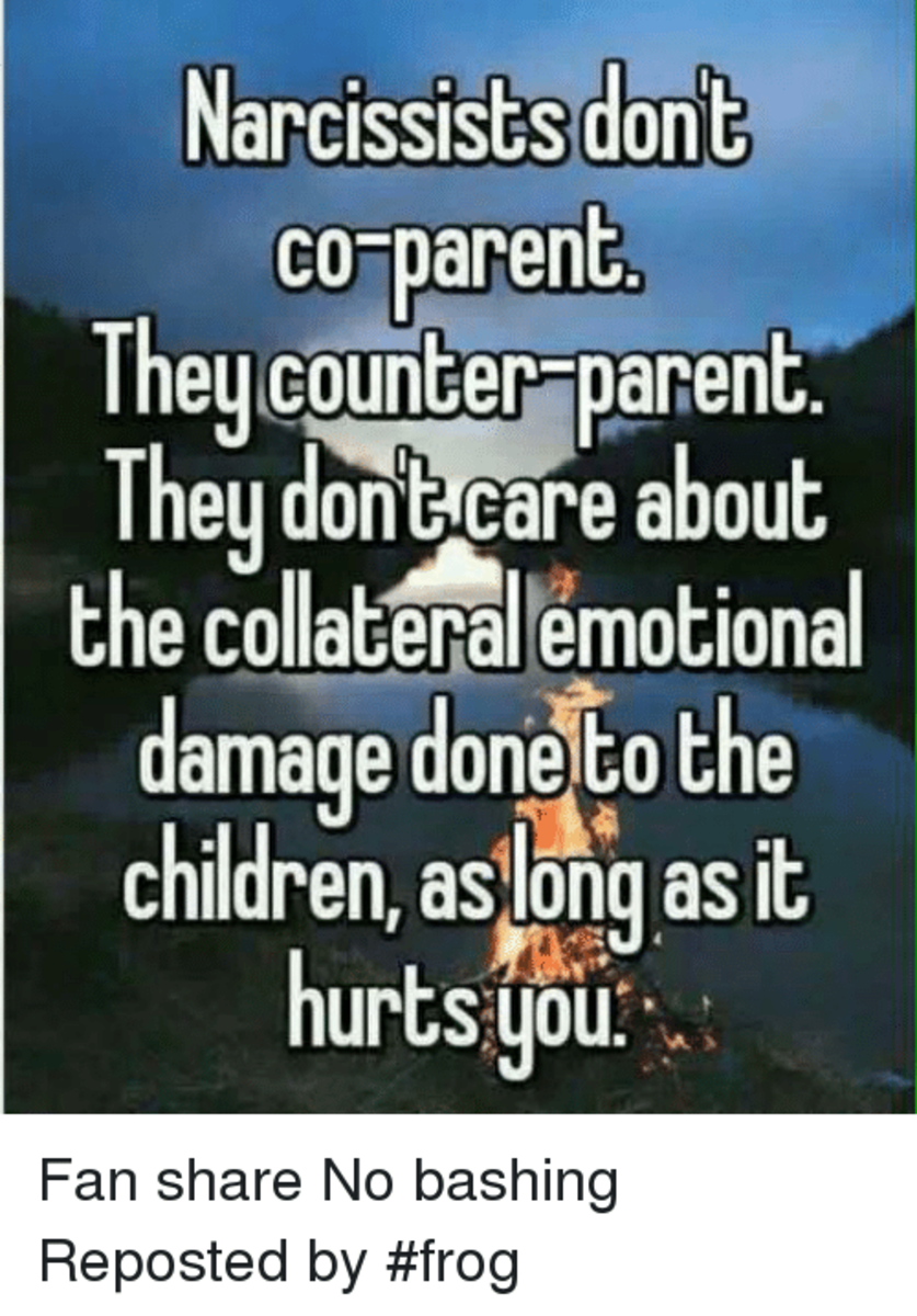 How To Deal With Co Parenting With A Narcissist