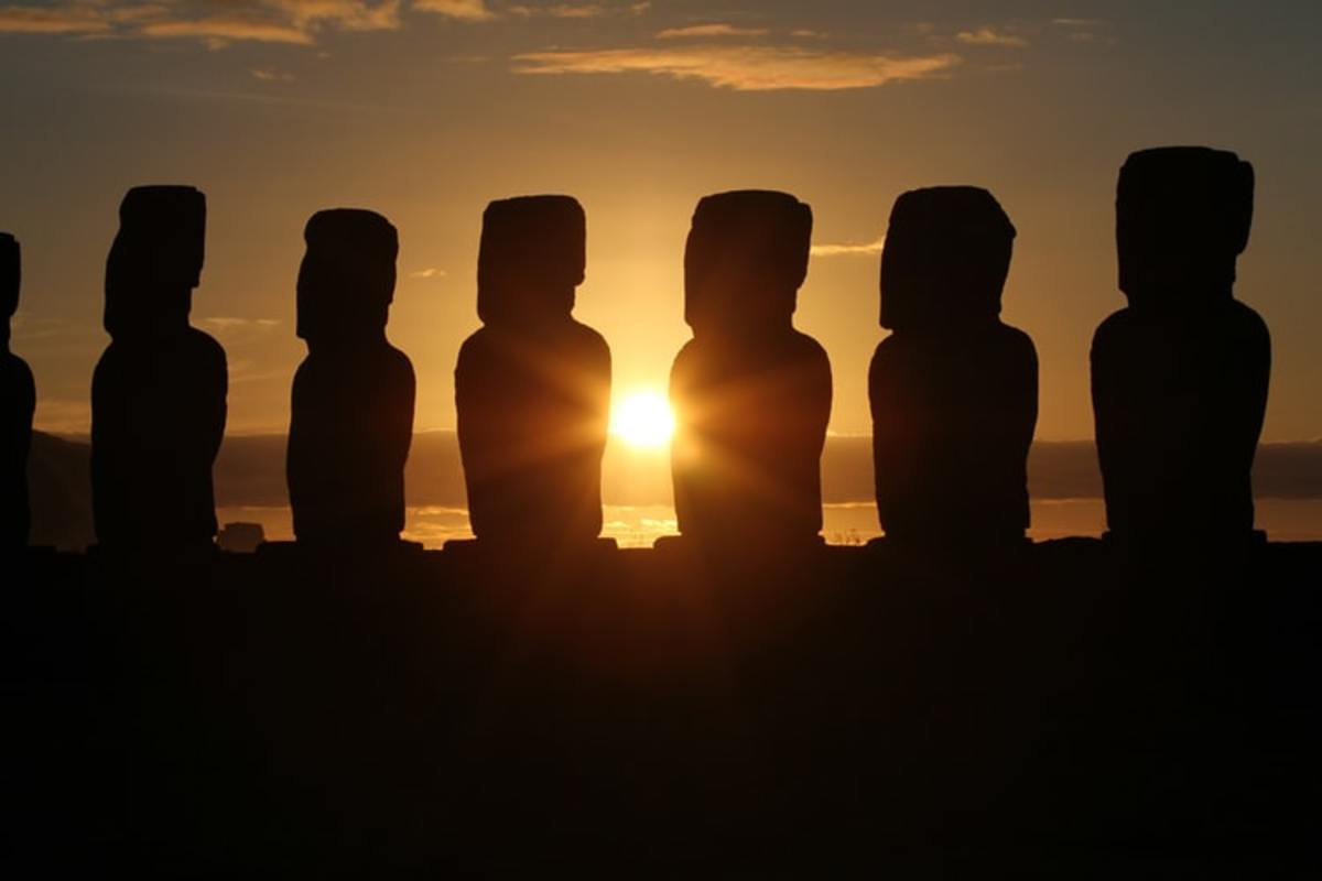 Moai of Easter Island 