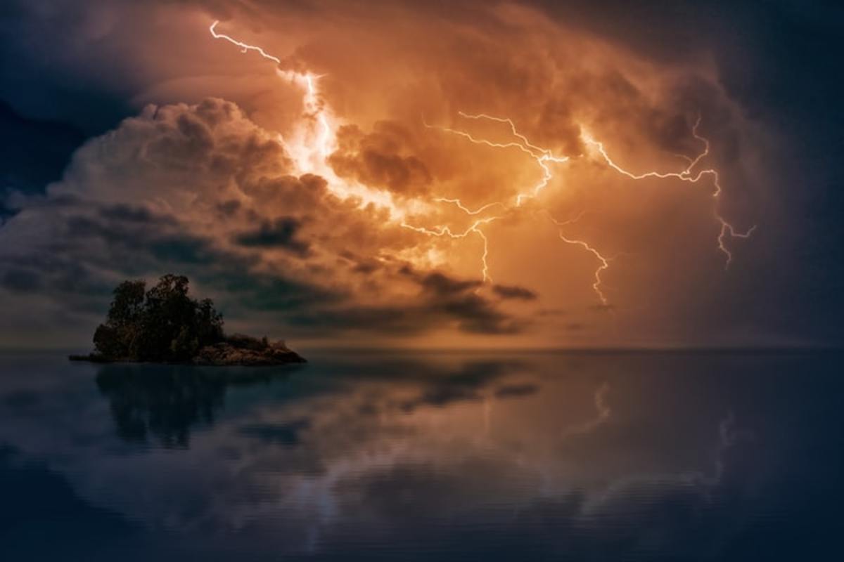 Naturally occuring magnets may have been created by llightning.