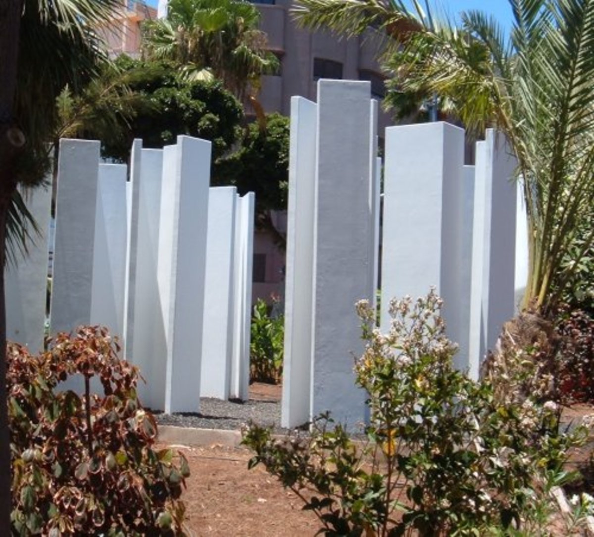 Monoliths in Parque García Sanabria