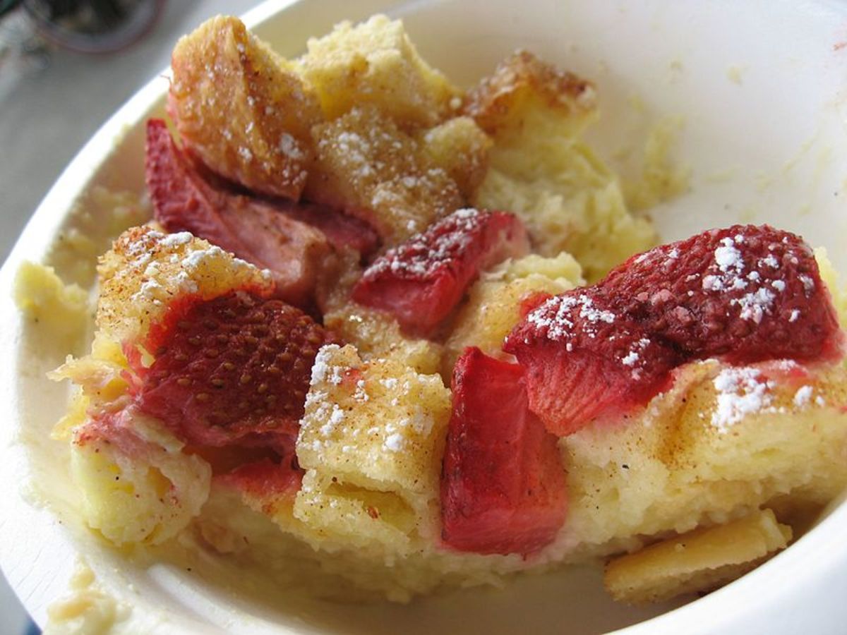 Try strawberries instead of raspberries in the recipe below. It is a hit in Sarasota, Florida!