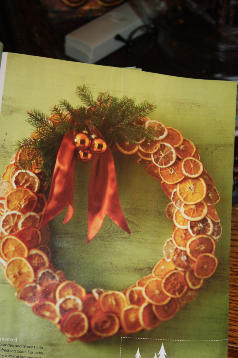 dried Orange Wreath