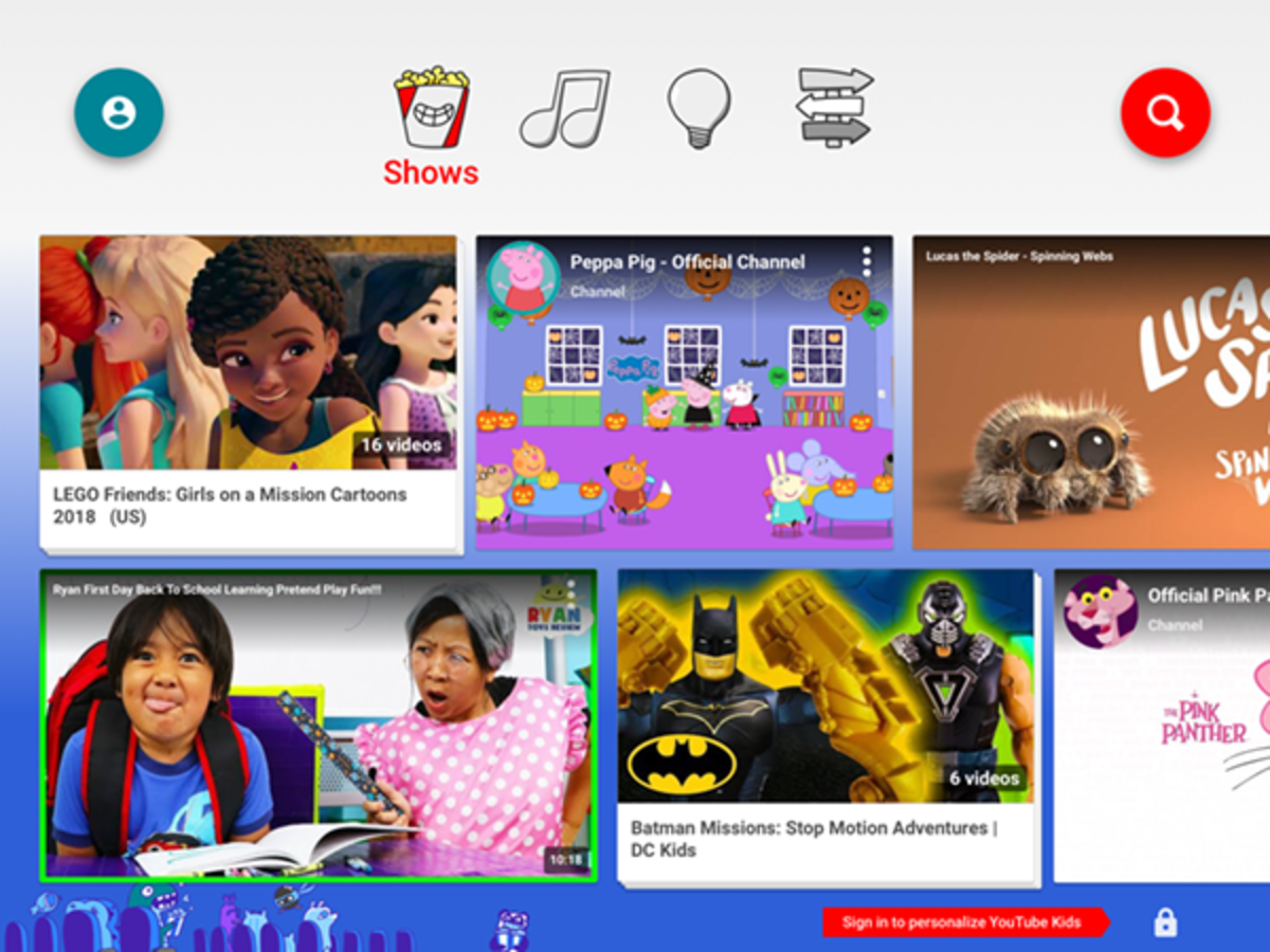 Youtube Kids has stricter policies for posting.