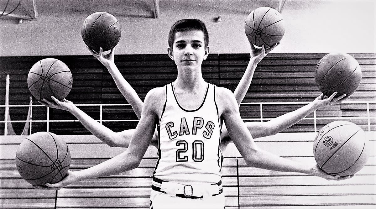 Peter was already under the spotlight of the media in high school. He was under pressure to perform by a relentless coach—his father.