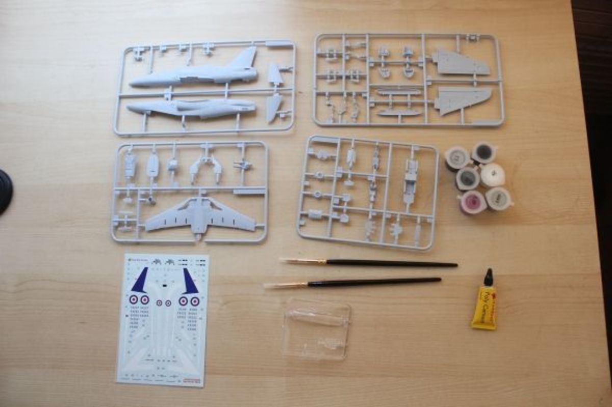 Building an Airfix Red Arrow Scale Model (A02005) In Pictures - HubPages