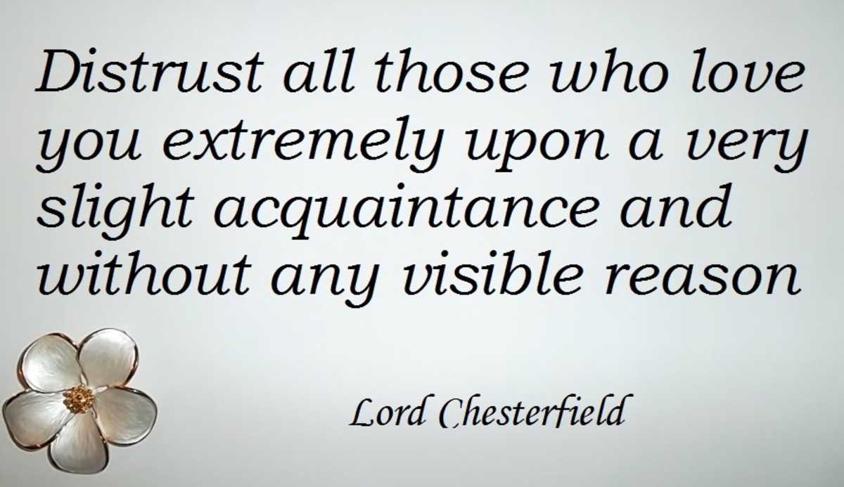 Philip Lord Chesterfield 22 September 1694 to 24 March 1773 was the 4th Earl of Chesterfield and a British politician and member of the House the Lords