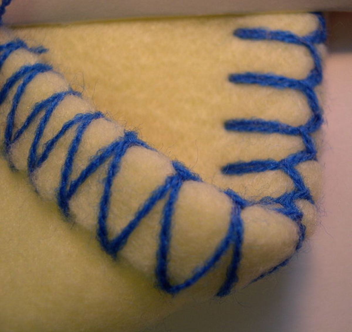What does "a stitch in time saves nine" mean? Source: http://commons.wikimedia.org/wiki/File:Merrow_rolled_blanket_stitch.jpeg