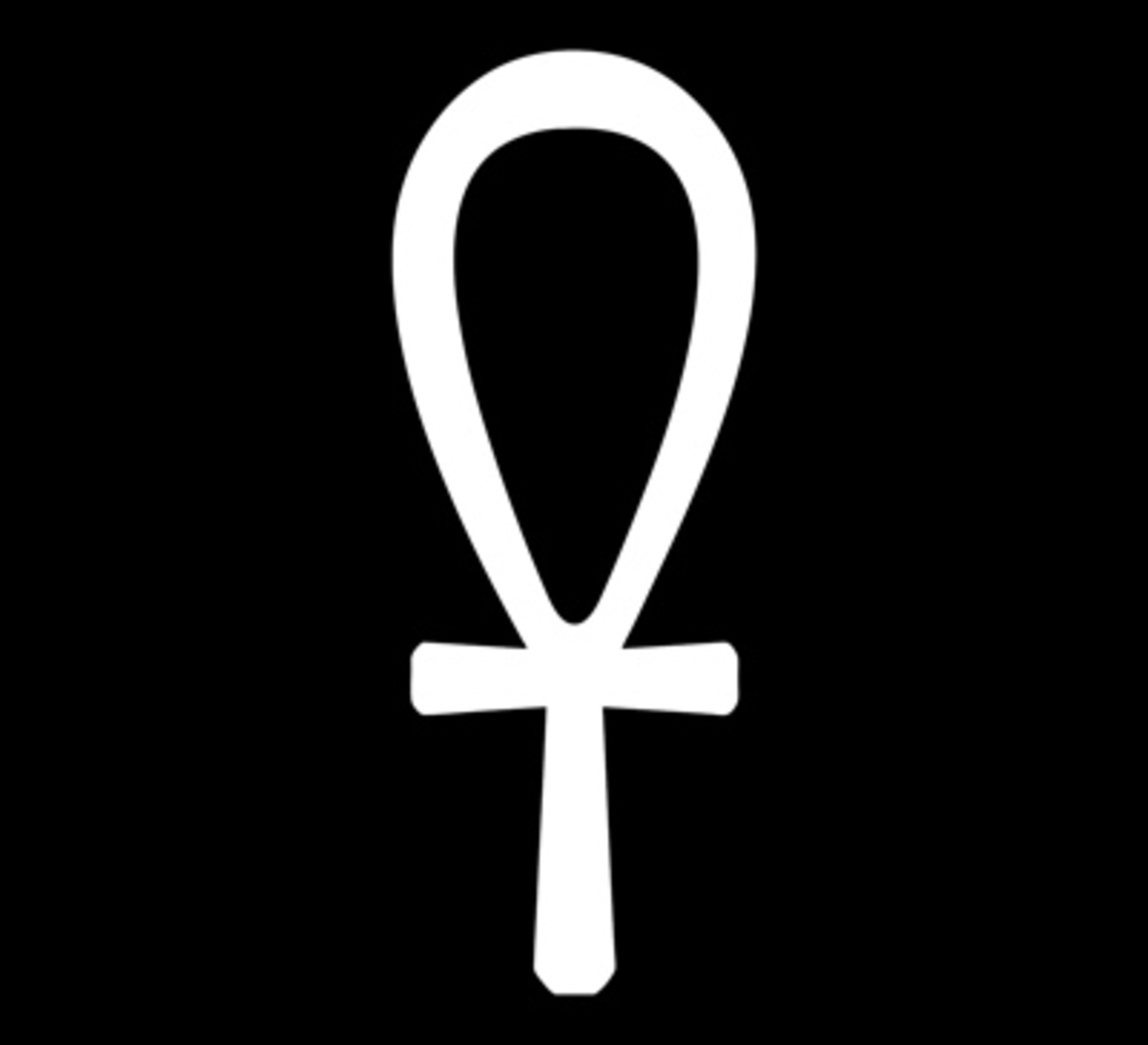 The Egyptian Ankh symbol stands for Eternity.