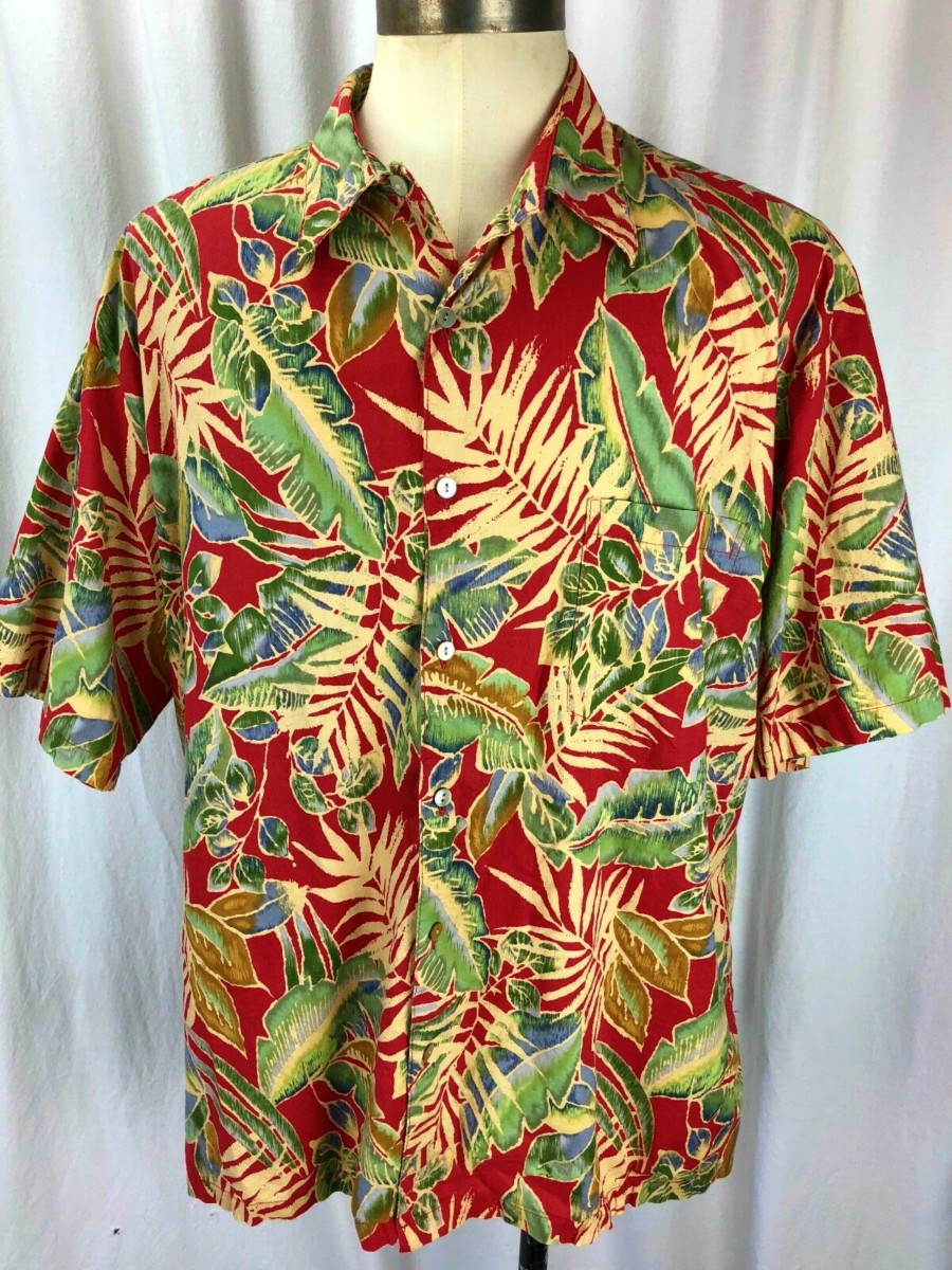 Vintage Hawaiian Shirt Pattern