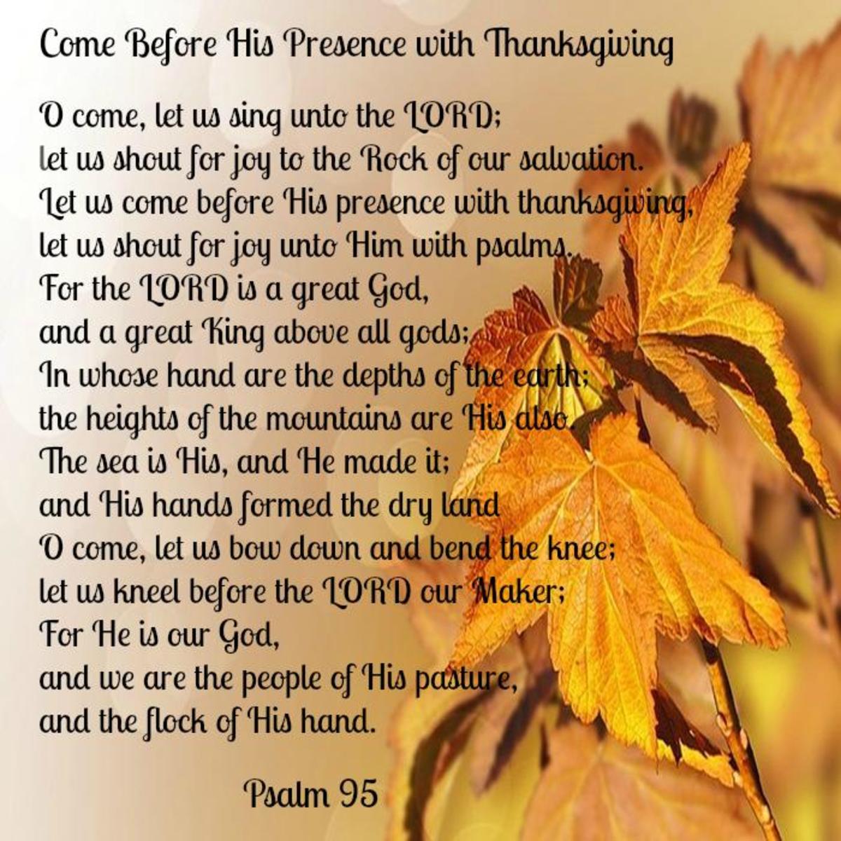Thanksgiving Poems