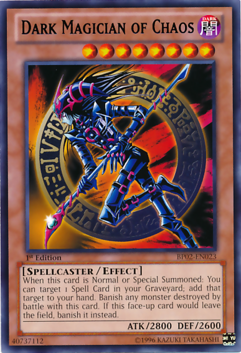 Dark Magician of Chaos. Powerful, yes. But just try using him in an official tournament.