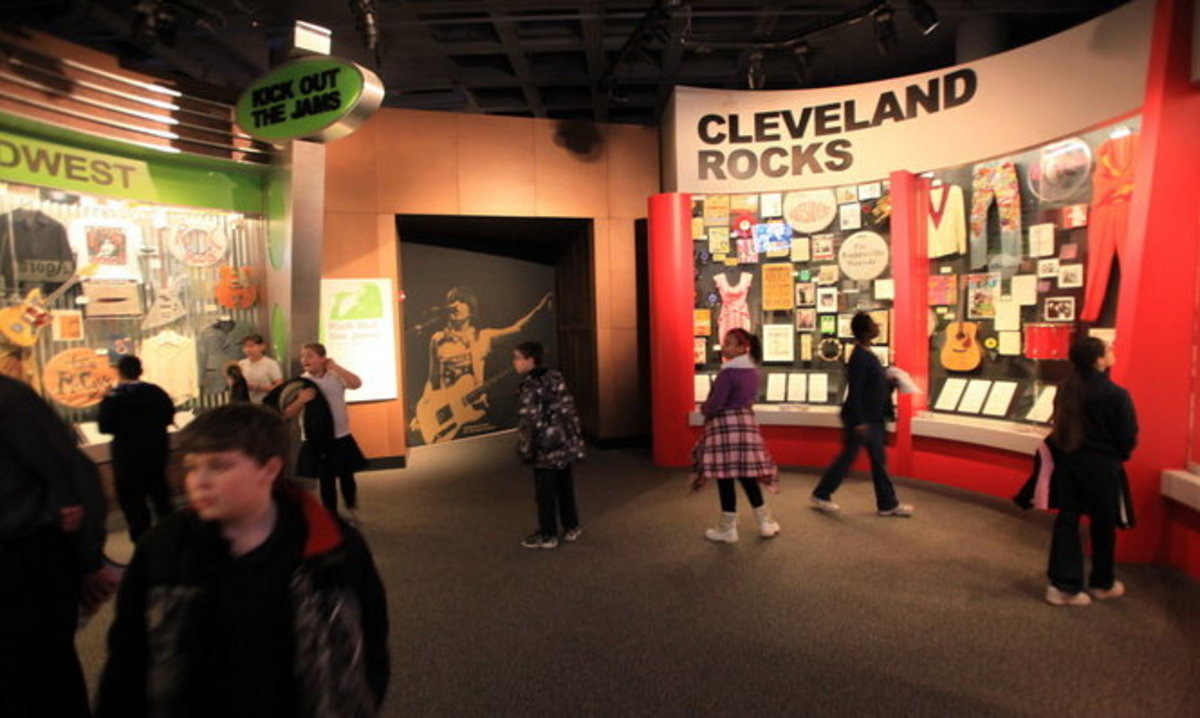 Exhibits At Rock And Roll Hall Of Fame
