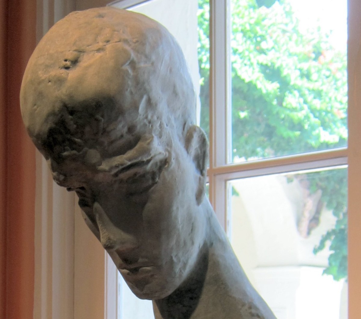 Head of a Thinker, by Wilhelm Lehmbruck 1918