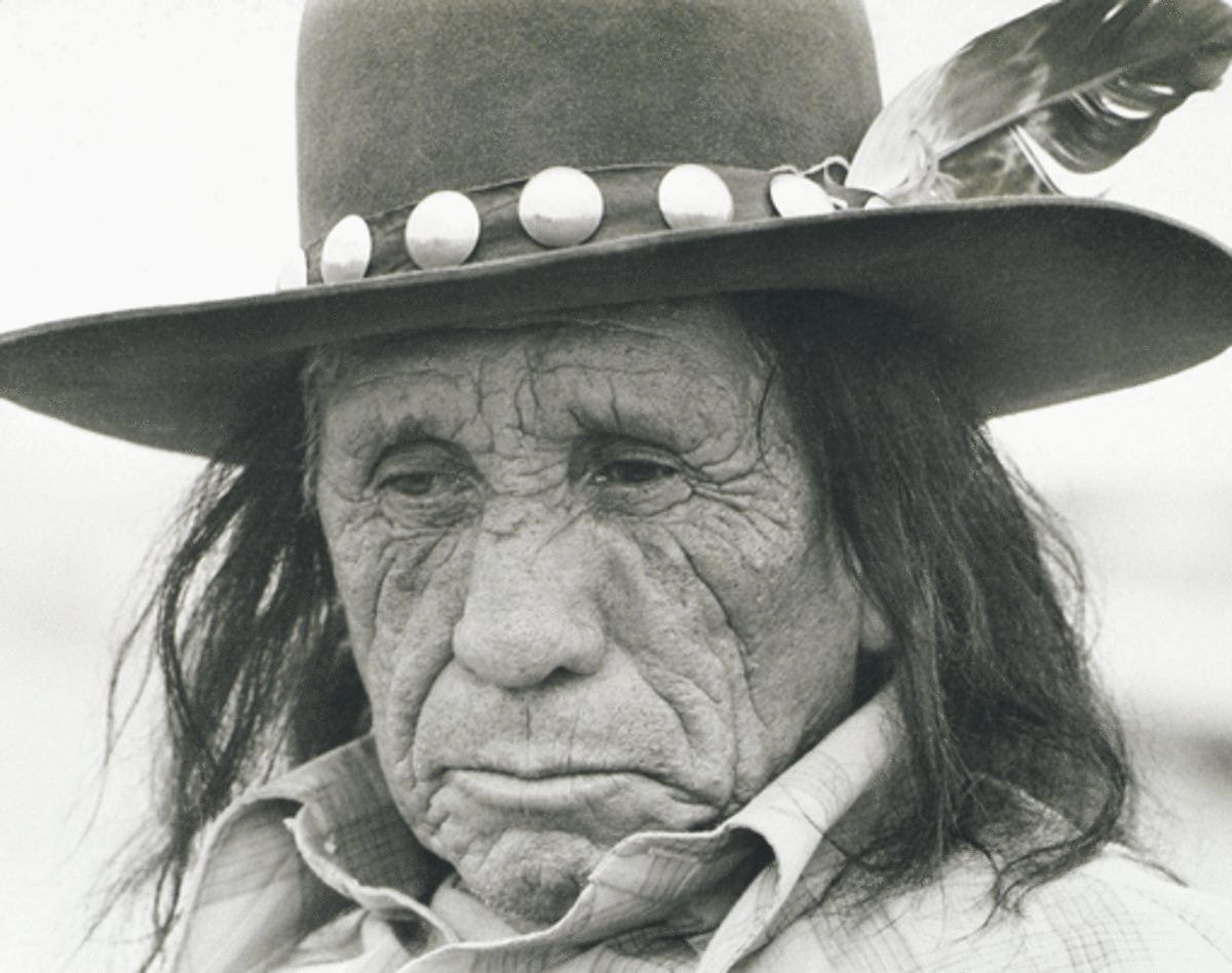 John Fire Lame Deer was a Lakota holy man, member of the Heyoka society, grandson of the Miniconjou head man Lame Deer, and father of Archie Fire Lame Deer. John Fire Lame Deer was a Mineconju-Lakota Sioux born on the Rosebud Indian Reservation. 